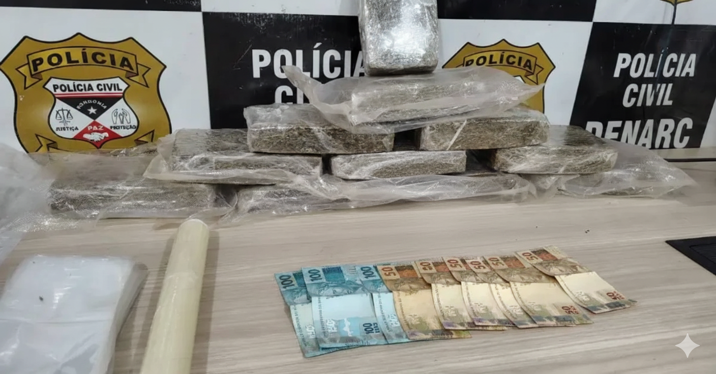 Denarc apreende 11 quilos de Skunk em lava jato na Capital