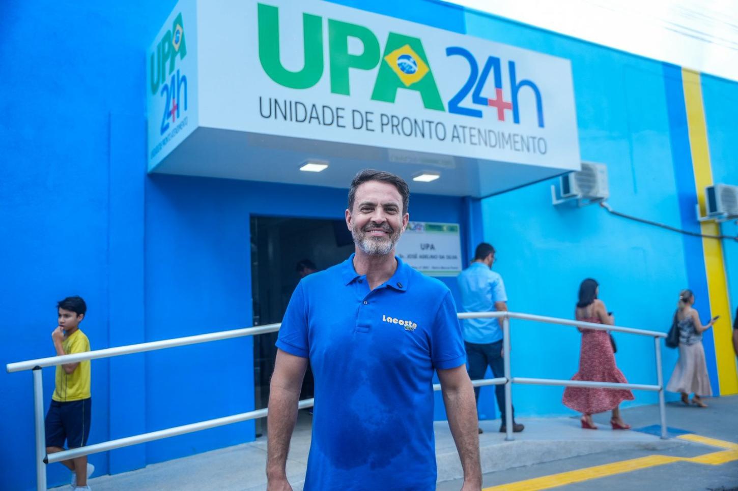 Léo Moraes inaugura nova UPA e Porto Velho passa a contar com três unidades 24h
