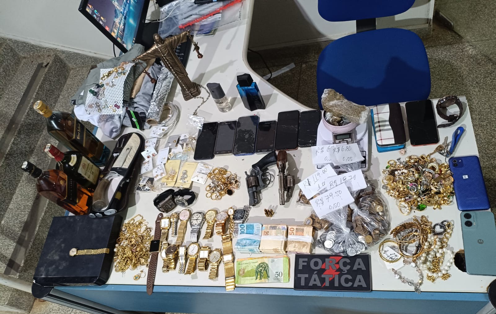 PM desvenda sequestro iniciado em Ariquemes, resgata vítimas em Porto Velho e recupera bens roubados