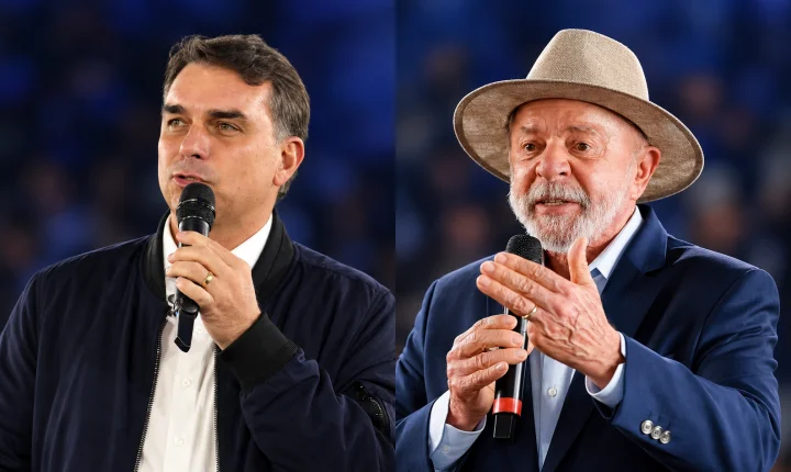 Flávio Bolsonaro registra 52% dos votos válidos; Lula aparece com 48%