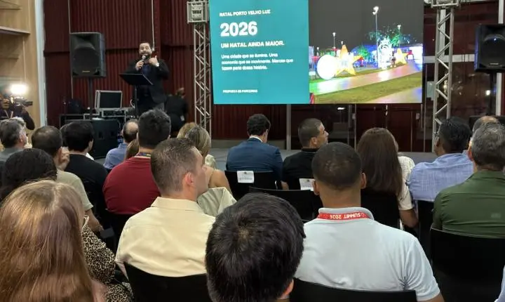 Lançamento do Natal Luz em Porto Velho para 2026 é realizado pela Prefeitura