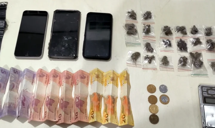 POLÍCIA MILITAR DESARTICULA PONTO DE TRÁFICO, APREENDE DROGAS E PRENDE SUSPEITO EM JI-PARANÁ