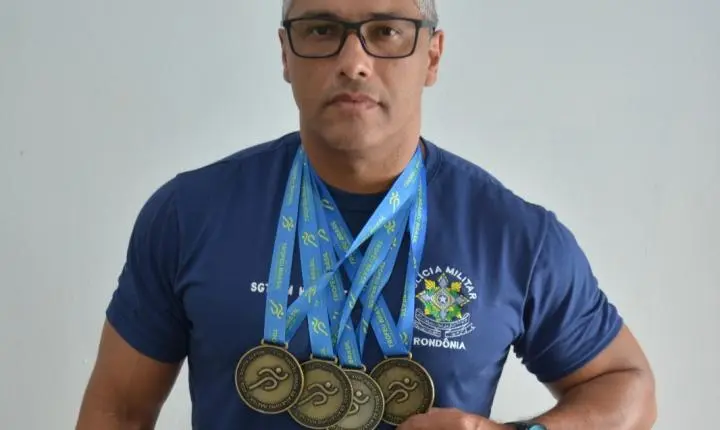 SARGENTO DA PMRO CONQUISTA QUATRO OUROS NO TROFÉU BRASIL MASTER DE ATLETISMO